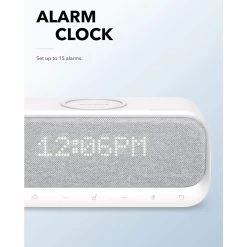 Soundcore Wakey Bluetooth Speaker With Alarm Clock - White -3C Electronics Store soundcore bluetooth speakers wireless charging 2