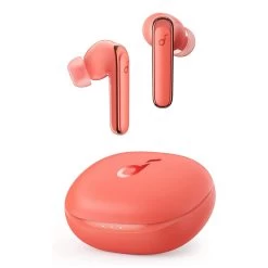 Soundcore Life P3 Noise Cancelling Earbuds - Coral Red