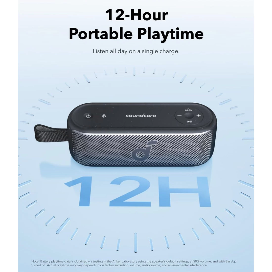 Soundcore Motion 100 Portable Bluetooth Speaker - Black 5 Soundcore Motion 100 Portable Bluetooth Speaker - Black - Image 3