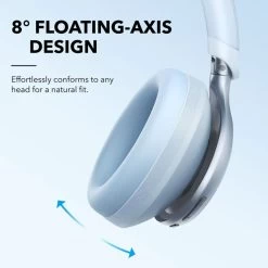 Soundcore Space One Noise Cancelling Headphones - Blue -3C Electronics Store soundcore space one blue6