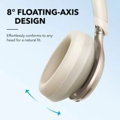 Soundcore Space One Noise Cancelling Headphones - White -3C Electronics Store soundcore space one white6