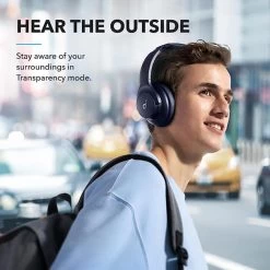 Soundcore Q20i Hybrid Active Noise Cancelling Headphones - Blue -3C Electronics Store soundcore space q20i 5