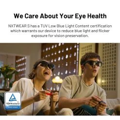 TCL RayNeo NXTWEAR S XR Smart Glasses - Black -3C Electronics Store tcl nxtwear s xr glaess 5