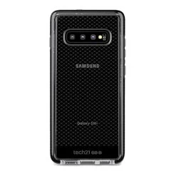 Tech21 Evo Check Case For Samsung Galaxy S10+ Plus T21-6949 - Smokey Black