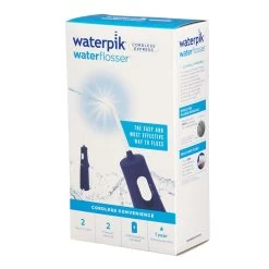 Waterpik Cordless Express Water Flosser W/ 2 Tips - Blue -3C Electronics Store waterpink cordless express water flosser w 2 tips blue5