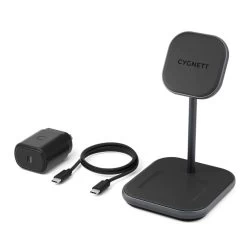 Cygnett MagDesk 2-in-1 Magnetic Wireless Charger CY3769ACOCP - Black 9 Cygnett MagDesk 2-in-1 Magnetic Wireless Charger CY3769ACOCP - Black -3C Electronics Store wireless charger cy3769acocp 2