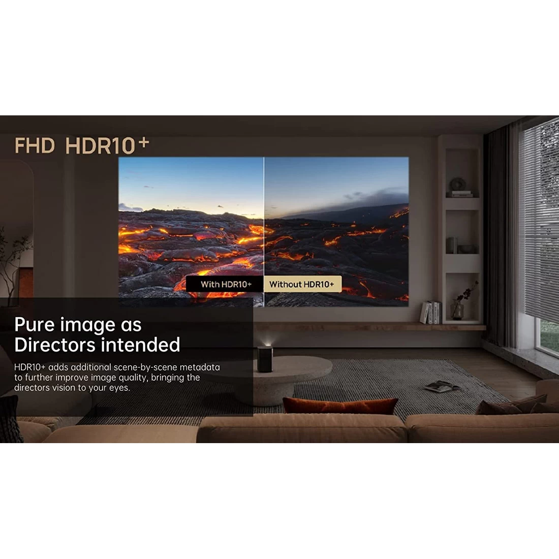 XGIMI Halo+ Plus 1080p FHD 900 ANS Recreate Portable Projector WM03A 7 XGIMI Halo+ Plus 1080p FHD 900 ANS Recreate Portable Projector WM03A - Image 5