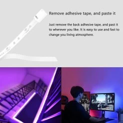 Xiaomi Yeelight RGB LED Lightstrip 1S Plus Extension -3C Electronics Store yeelight lightstrip plus extension 1