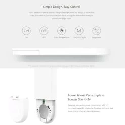 Xiaomi Yeelight Bluetooth Remote Control - White -3C Electronics Store yeelight remote contro