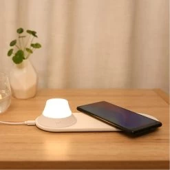 Xiaomi Yeelight Nightlight With Wireless Charging Pad -3C Electronics Store yeelight wireless charging night light 1