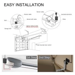 Eachen GD-DC5 Smart Garage Door Controller - WIFI -3C Electronics Store yio eachen gd dc5 wifi smart garage door opener black installation